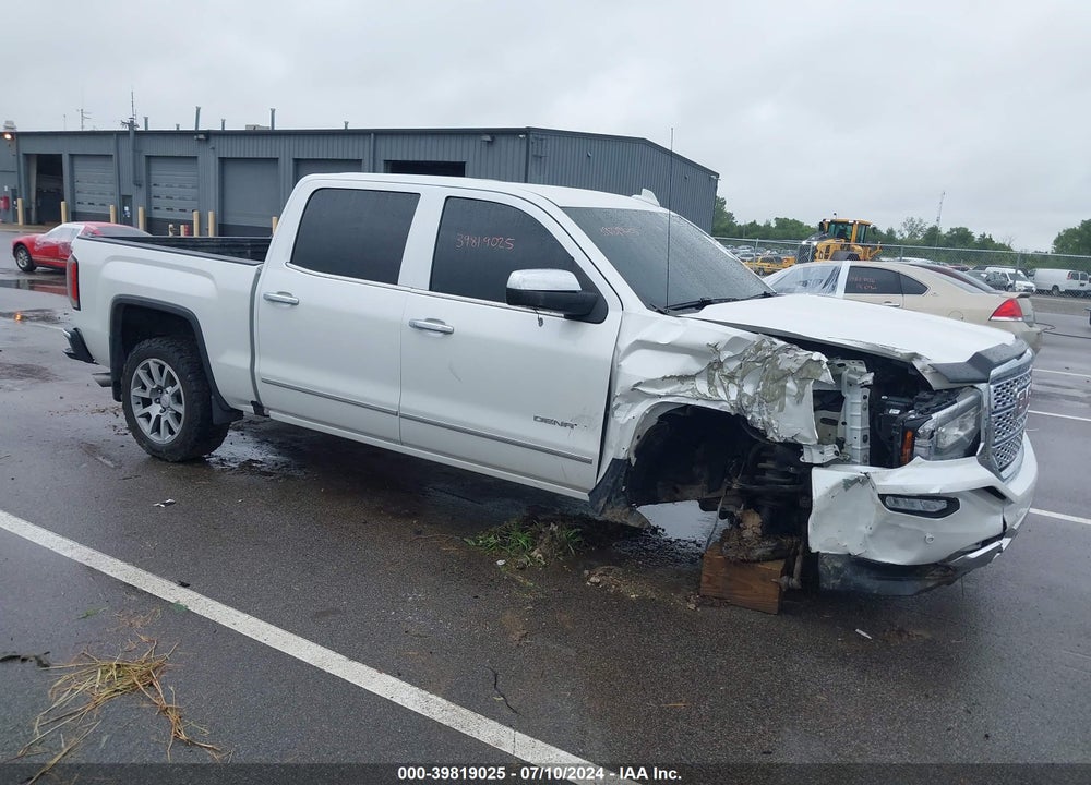 2017 GMC SIERRA 1500 DENALI VIN: 3GTU2PEC7HG263262