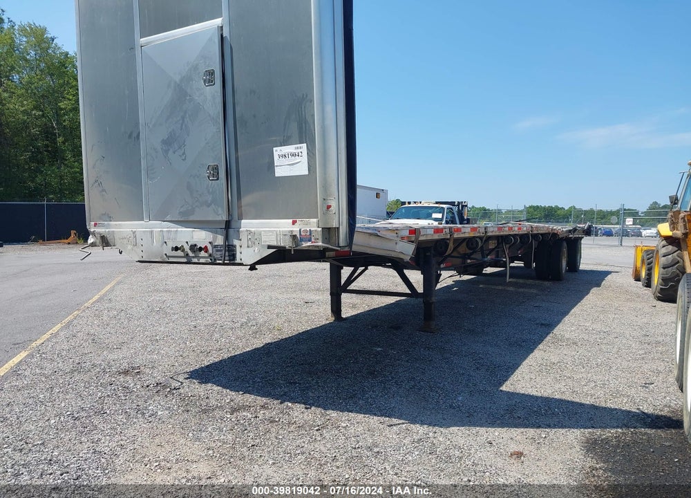 2016 TRANSCRAFT CORP FLATBED TRAILER VIN: 1TTF482C3G3906418