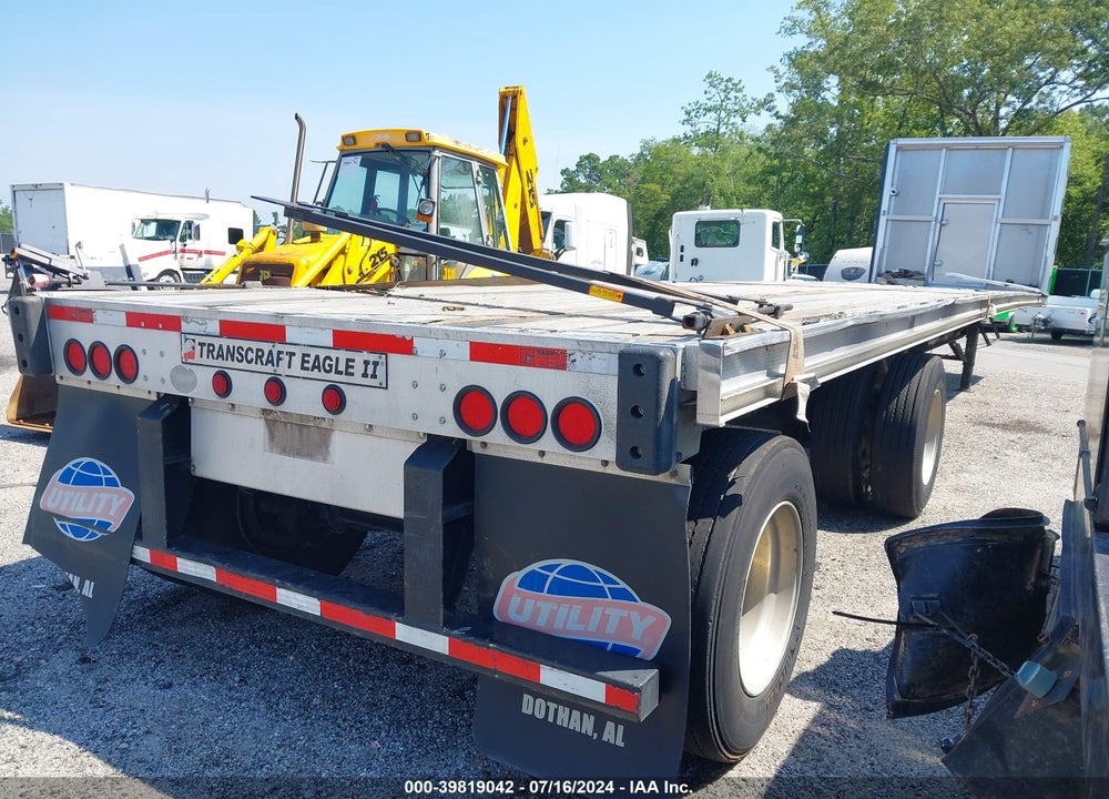2016 TRANSCRAFT CORP FLATBED TRAILER VIN: 1TTF482C3G3906418