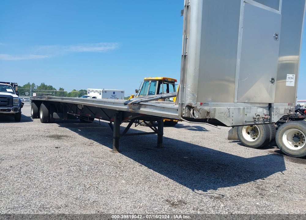 2016 TRANSCRAFT CORP FLATBED TRAILER VIN: 1TTF482C3G3906418
