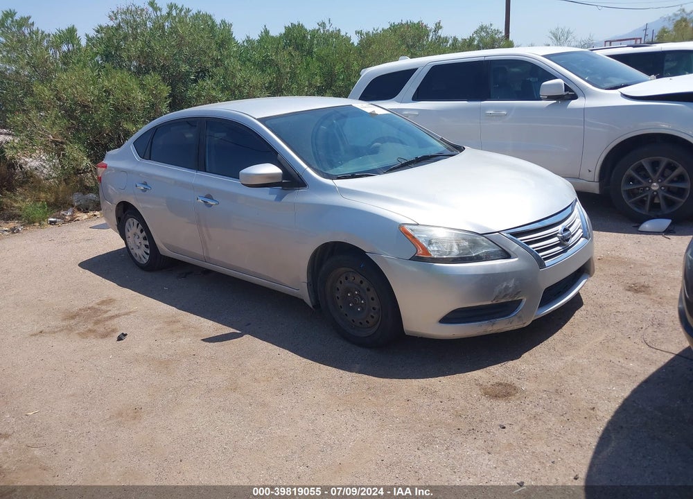 2015 NISSAN SENTRA S VIN: 3N1AB7AP6FY287834