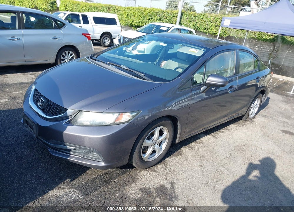 2014 HONDA CIVIC NATURAL GAS VIN: 19XFB5F55EE000143