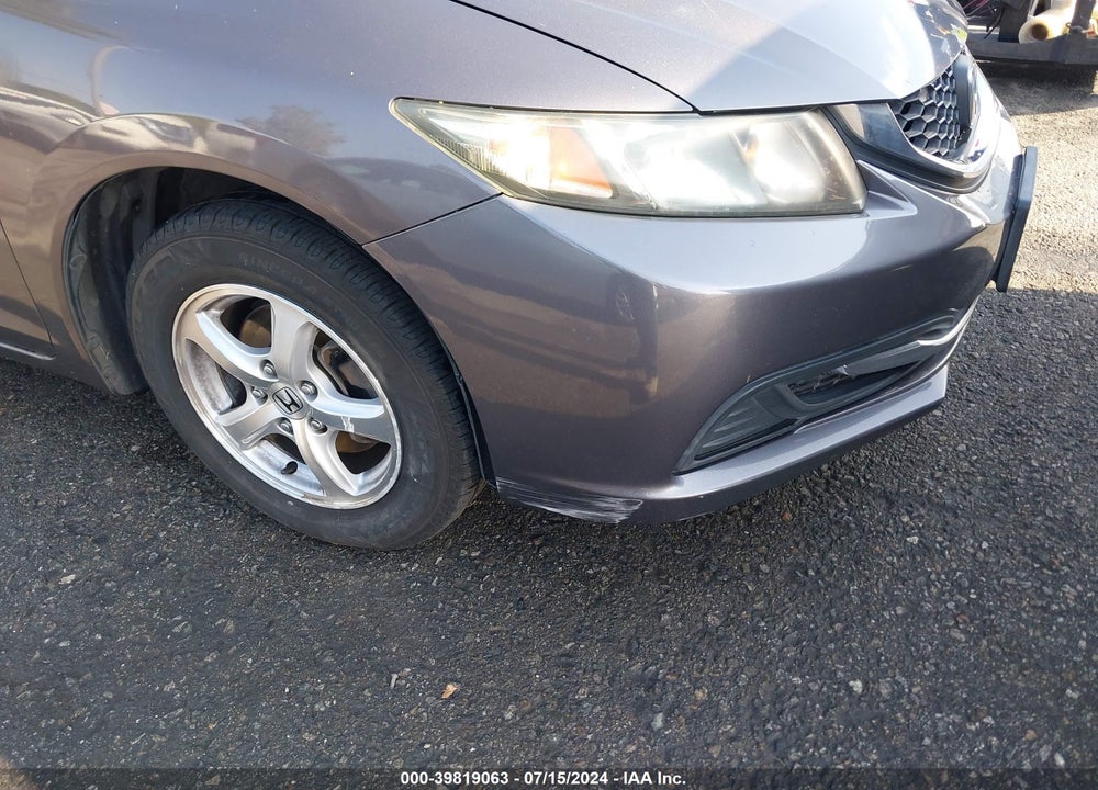2014 HONDA CIVIC NATURAL GAS VIN: 19XFB5F55EE000143