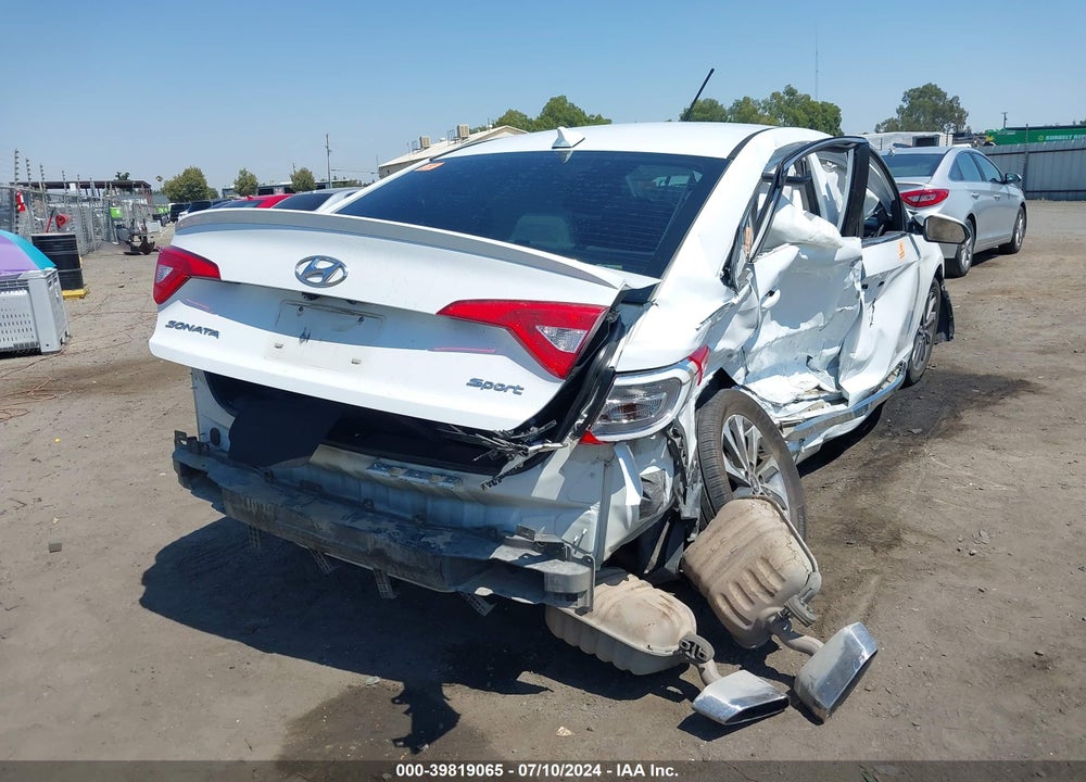 2017 HYUNDAI SONATA SPORT VIN: 5NPE34AF5HH437756