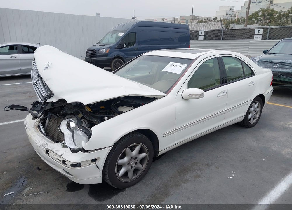 2004 MERCEDES-BENZ C 320 4MATIC VIN: WDBRF84J84F445269