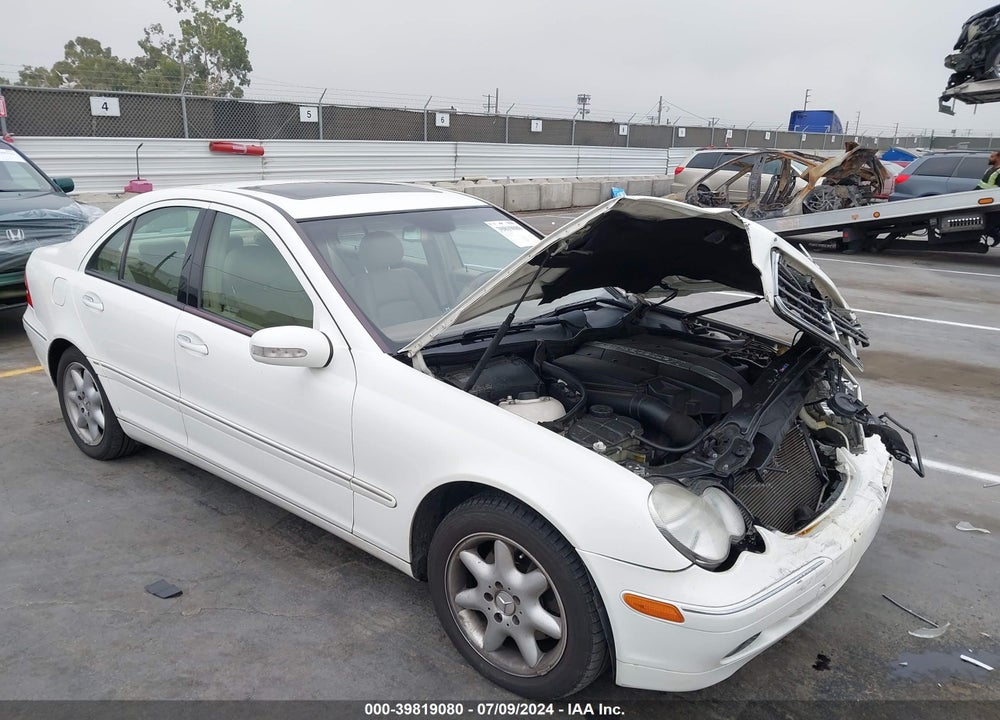 2004 MERCEDES-BENZ C 320 4MATIC VIN: WDBRF84J84F445269