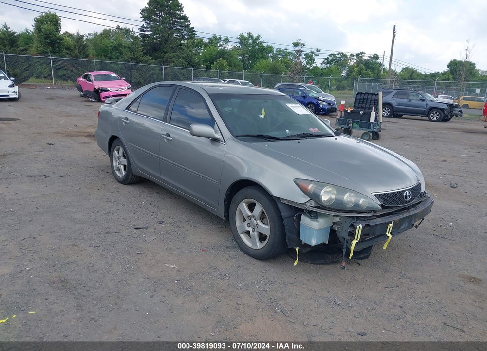 2005 TOYOTA CAMRY SE VIN: 4T1BE30K25U978881