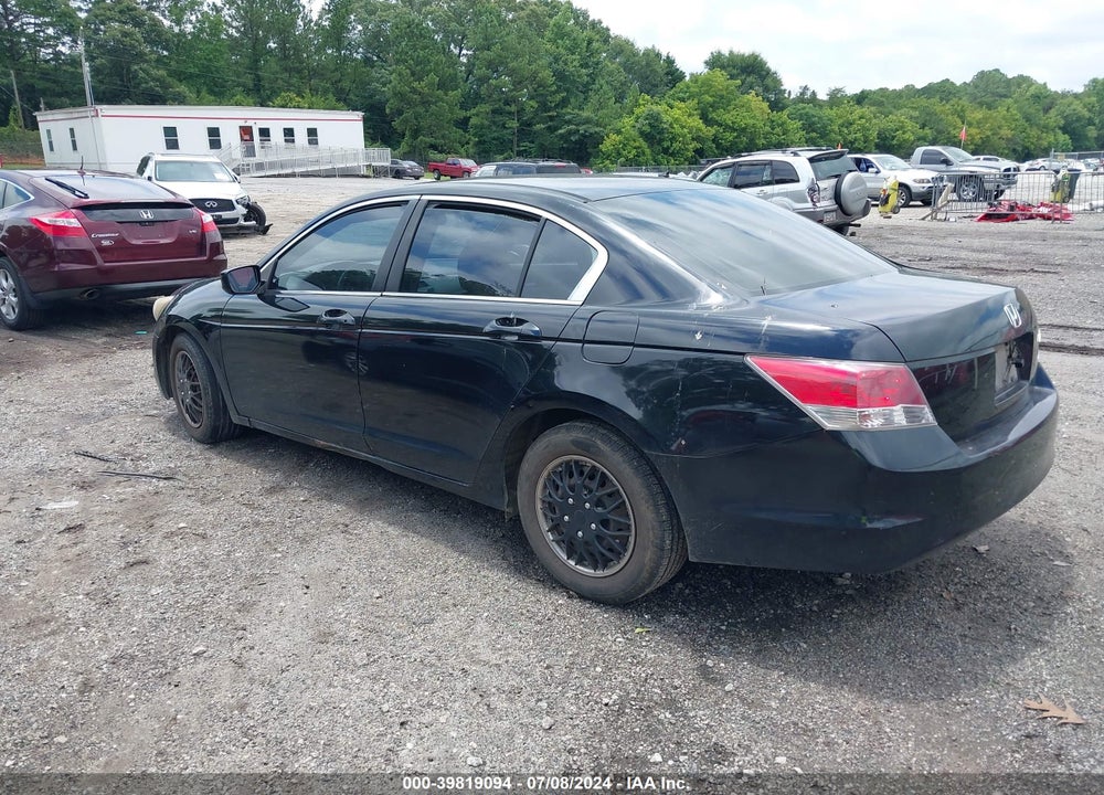 2008 HONDA ACCORD VIN: 1HGCP26348A035296