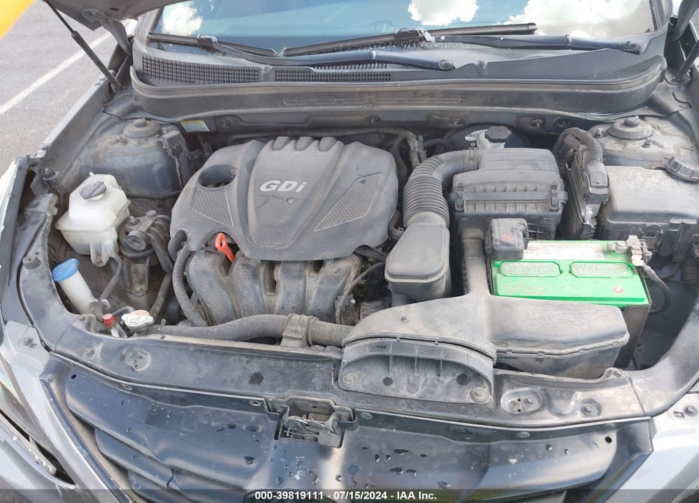 2013 HYUNDAI SONATA GLS VIN: 5NPEB4AC7DH737205