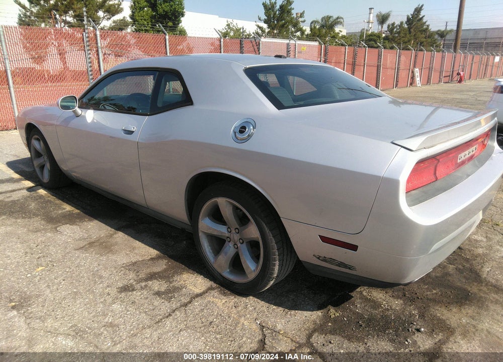 2012 DODGE CHALLENGER SXT VIN: 2C3CDYAG4CH120982