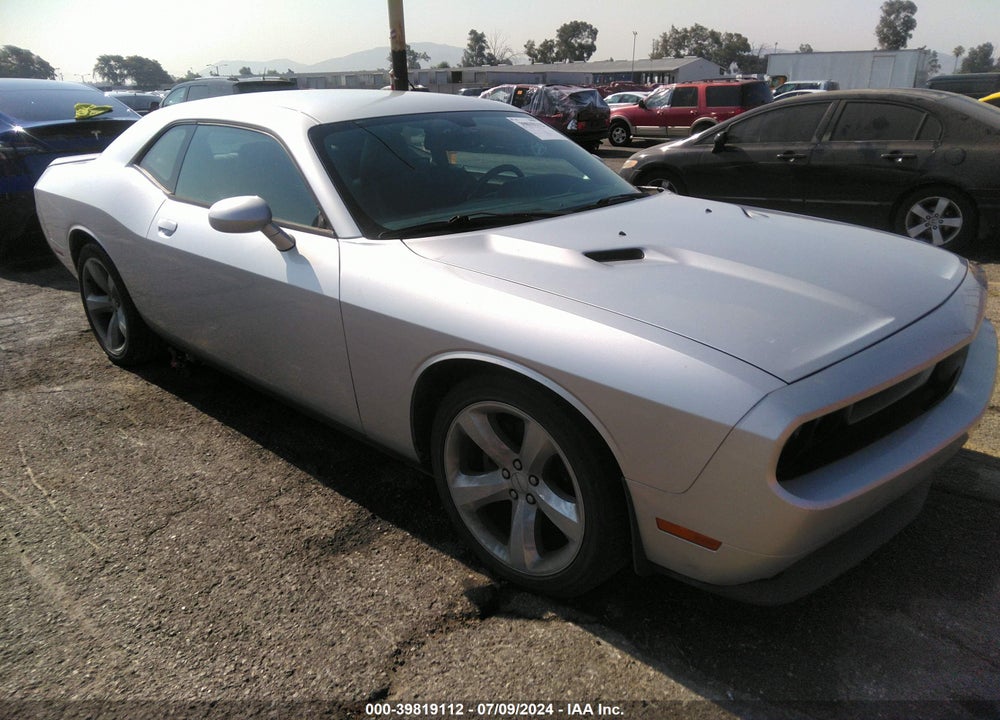 2012 DODGE CHALLENGER SXT VIN: 2C3CDYAG4CH120982