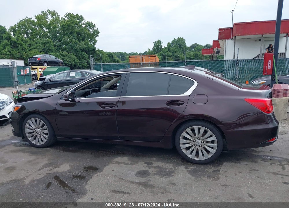 2014 ACURA RLX VIN: JH4KC1F50EC002716