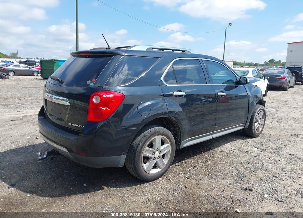 2014 CHEVROLET EQUINOX LTZ VIN: 2GNALDEK8E6360653