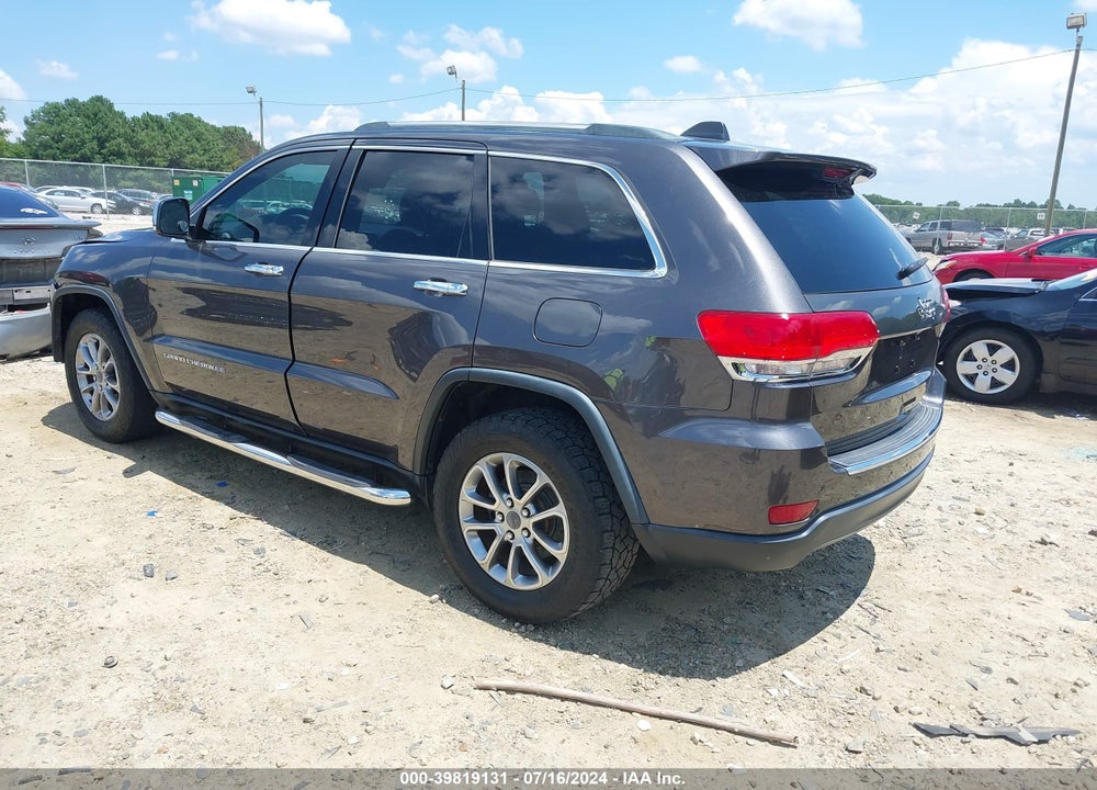 2015 JEEP GRAND CHEROKEE LIMITED VIN: 1C4RJEBG1FC936311