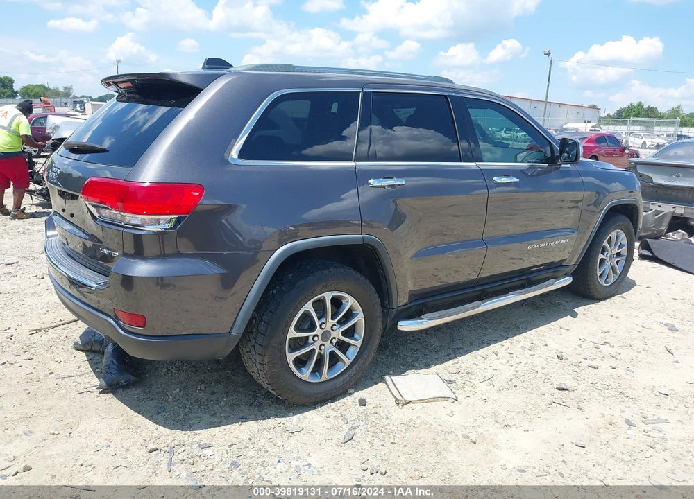 2015 JEEP GRAND CHEROKEE LIMITED VIN: 1C4RJEBG1FC936311