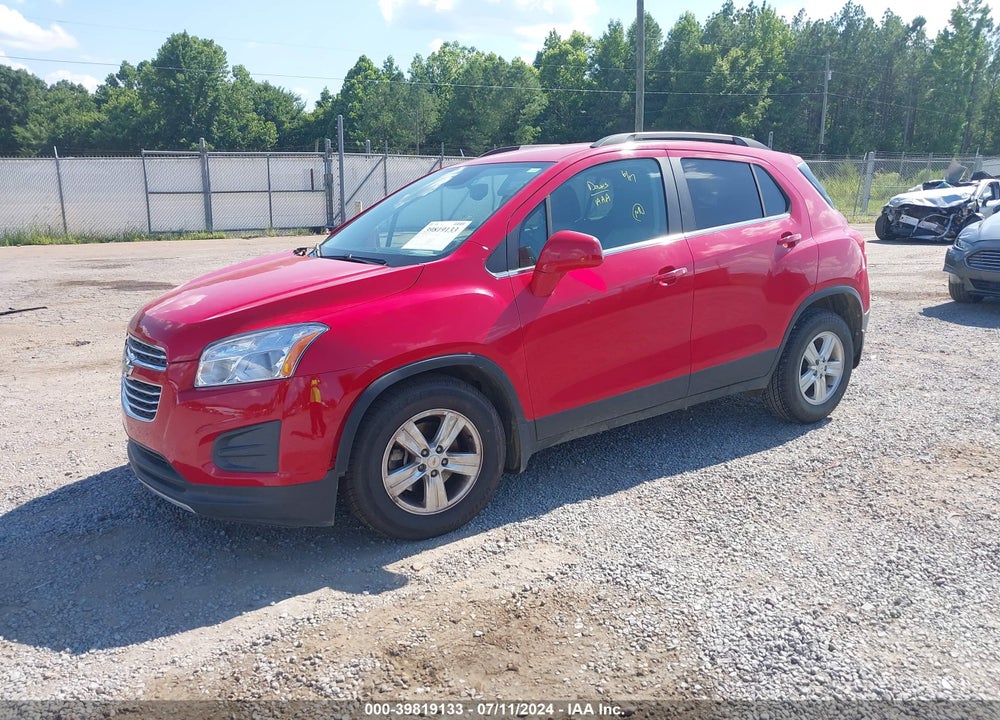2015 CHEVROLET TRAX LT VIN: KL7CJLSB5FB223770