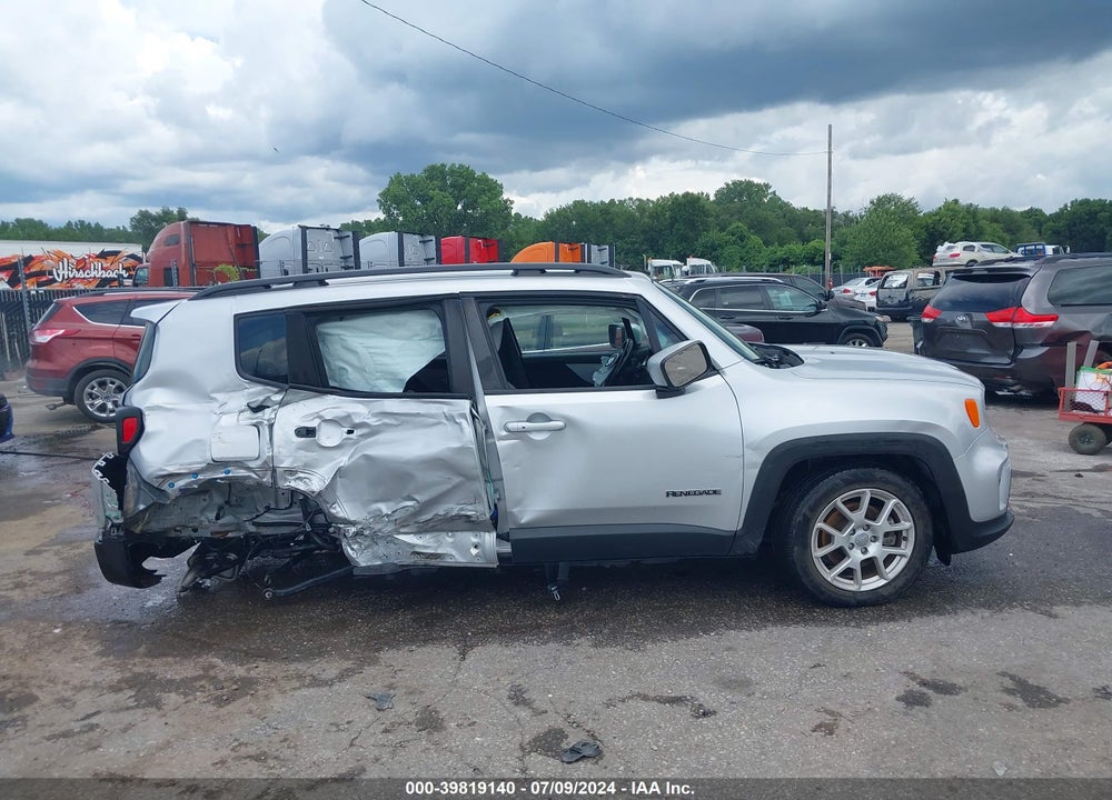 2019 JEEP RENEGADE LATITUDE FWD VIN: ZACNJABB4KPJ81444