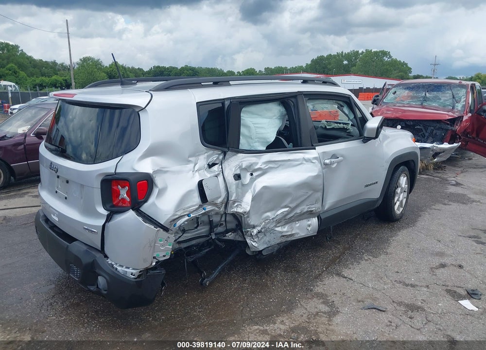 2019 JEEP RENEGADE LATITUDE FWD VIN: ZACNJABB4KPJ81444