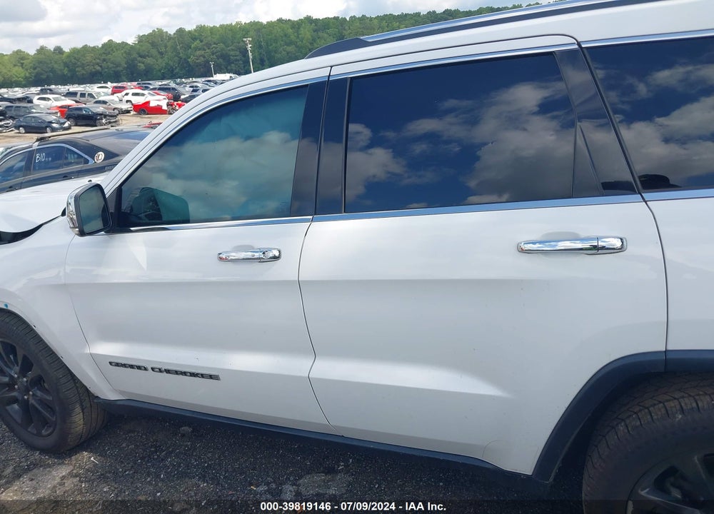 2017 JEEP GRAND CHEROKEE LIMITED 4X2 VIN: 1C4RJEBG3HC826525