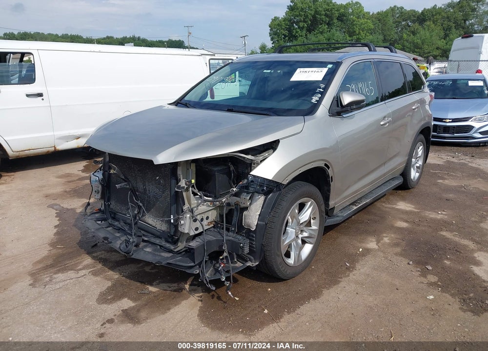 2015 TOYOTA HIGHLANDER LIMITED V6 VIN: 5TDDKRFH6FS172312