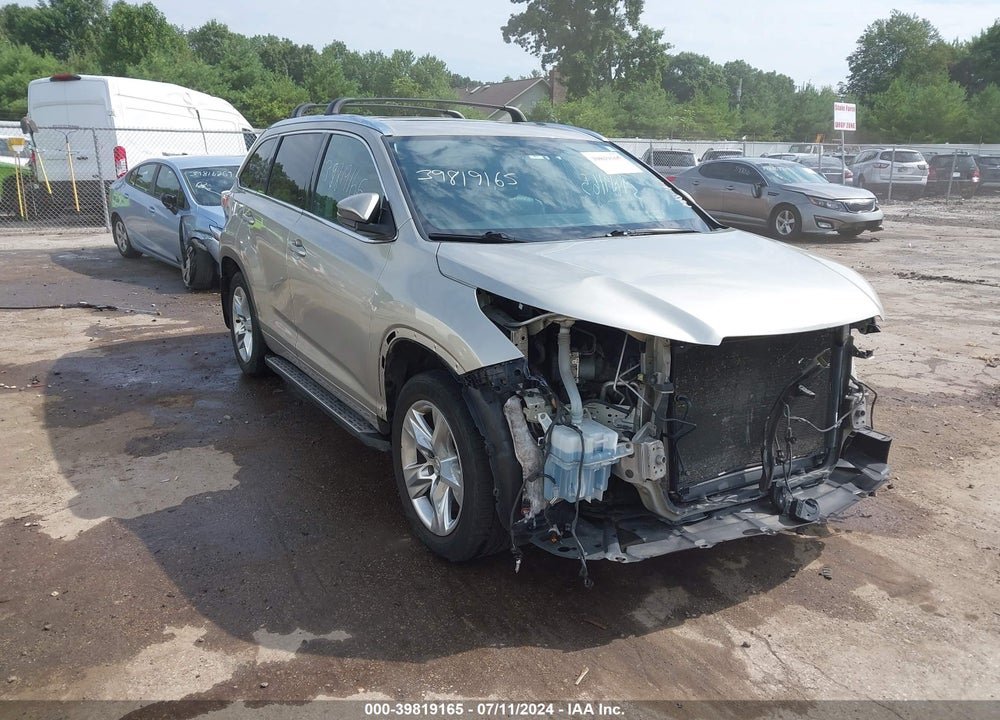 2015 TOYOTA HIGHLANDER LIMITED V6 VIN: 5TDDKRFH6FS172312