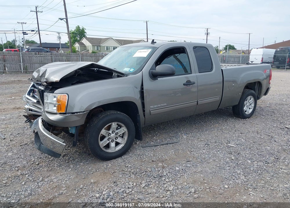 2013 GMC SIERRA 1500 SLE VIN: 1GTR2VE72DZ343172