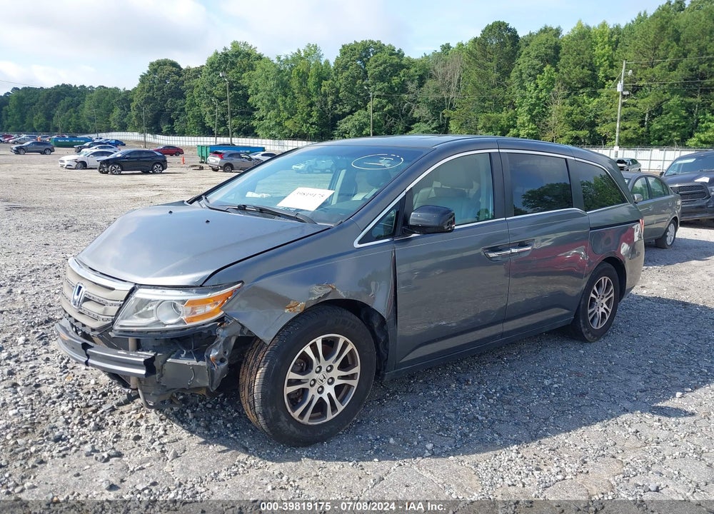 2011 HONDA ODYSSEY EX-L VIN: 5FNRL5H66BB061832