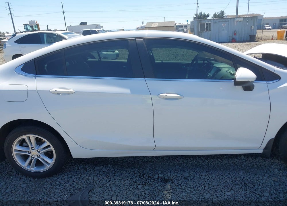 2016 CHEVROLET CRUZE LT AUTO VIN: 1G1BE5SM0G7247276