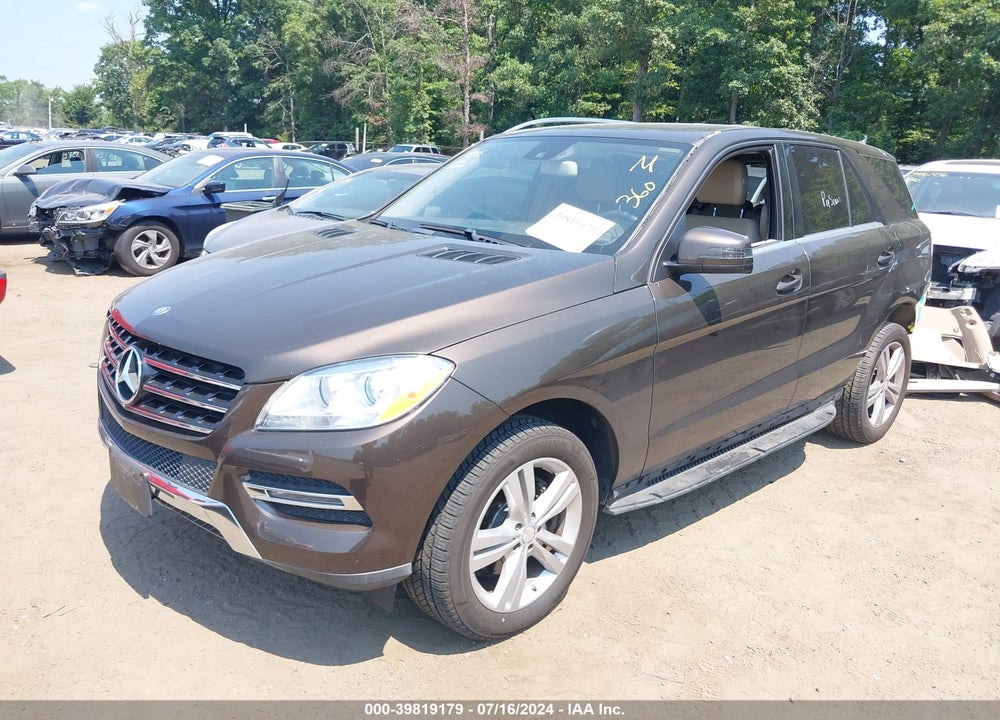 2013 MERCEDES-BENZ ML 350 4MATIC VIN: 4JGDA5HB5DA205584