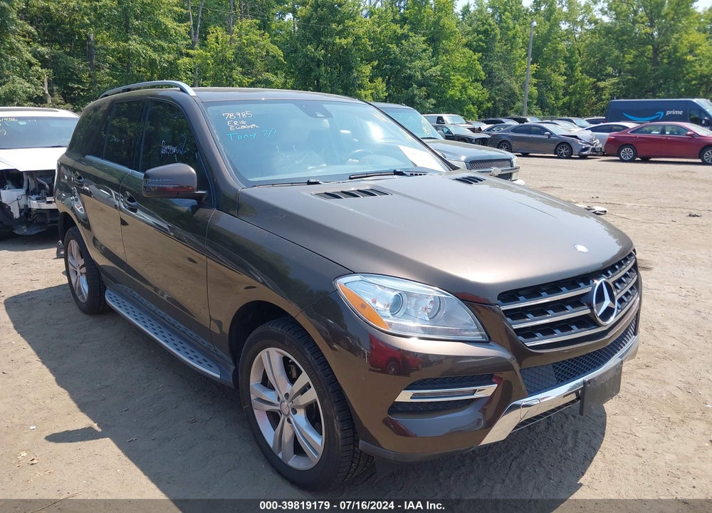 2013 MERCEDES-BENZ ML 350 4MATIC VIN: 4JGDA5HB5DA205584