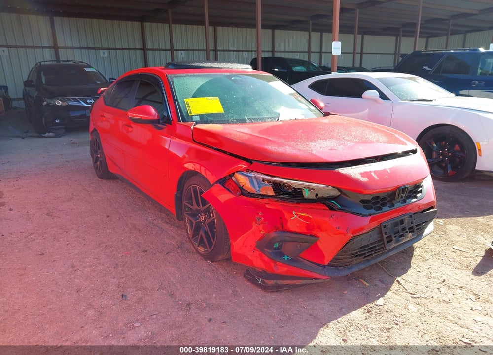 2022 HONDA CIVIC SPORT TOURING VIN: 19XFL1H87NE014994