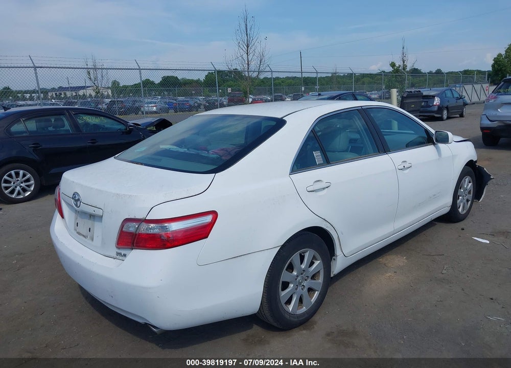 2008 TOYOTA CAMRY XLE V6 VIN: 4T1BK46KX8U576293