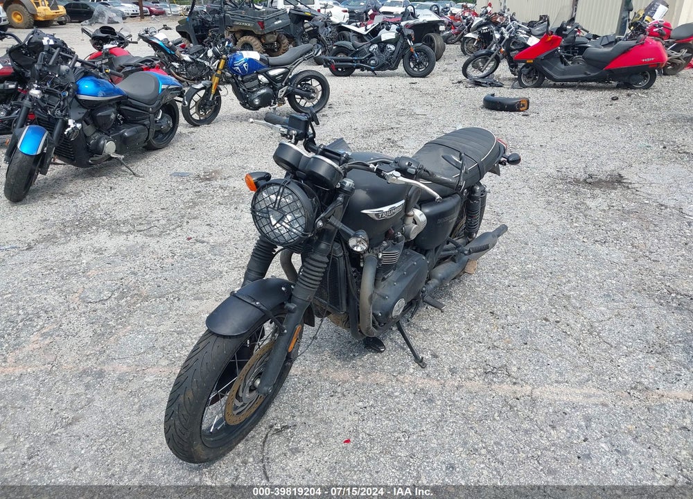 2020 TRIUMPH MOTORCYCLE BONNEVILLE T120/BLACK/BUD EKINS VIN: SMTD40HL2LT988164
