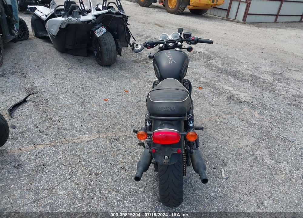 2020 TRIUMPH MOTORCYCLE BONNEVILLE T120/BLACK/BUD EKINS VIN: SMTD40HL2LT988164