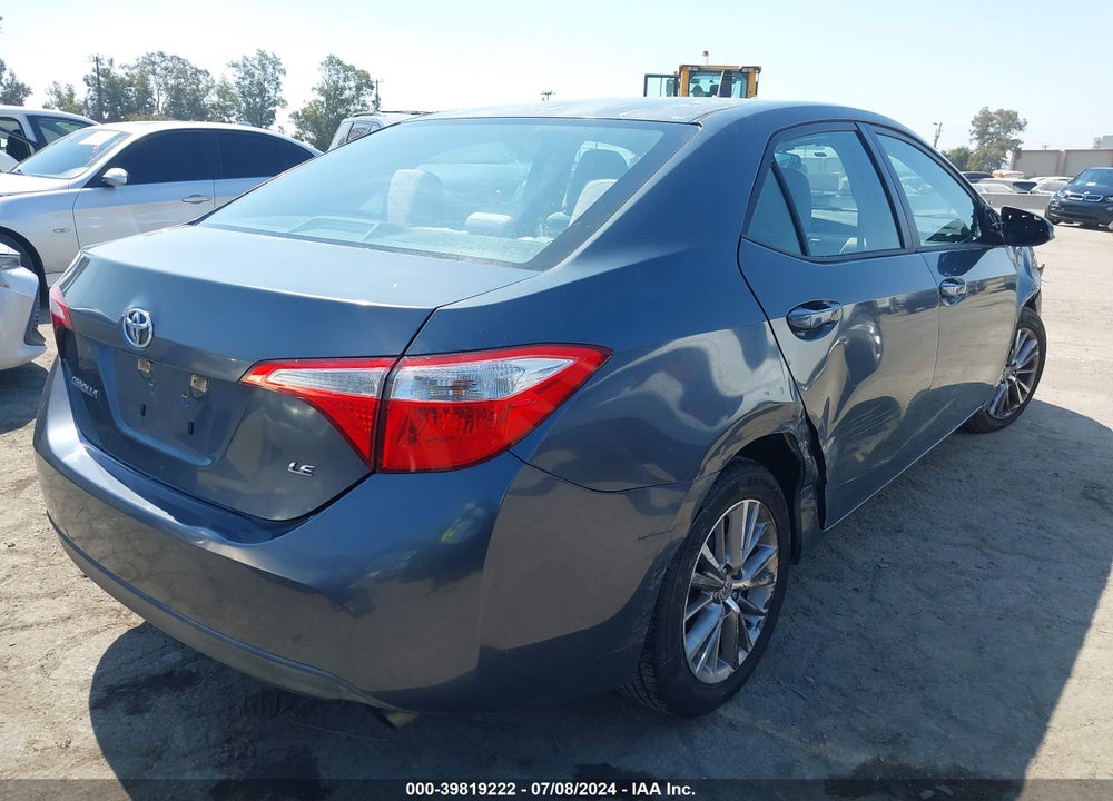 2015 TOYOTA COROLLA LE PLUS VIN: 5YFBURHE2FP273022