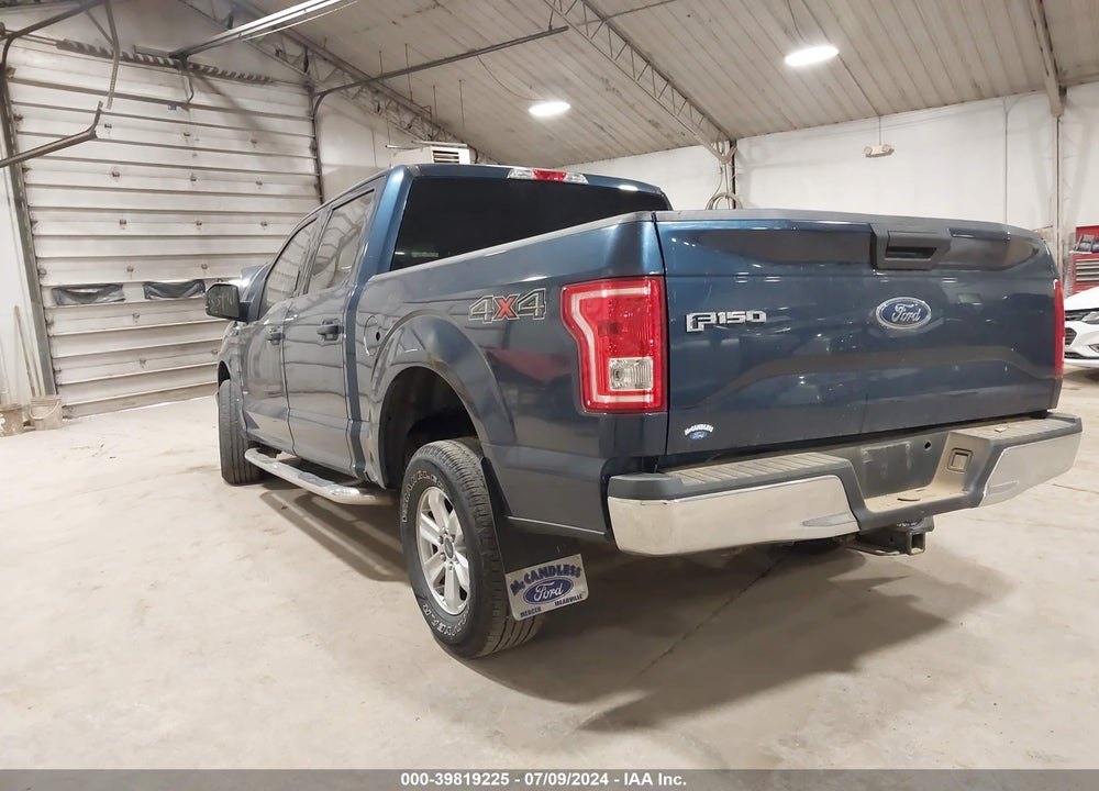 2017 FORD F-150 XLT VIN: 1FTEW1EG1HFC36875