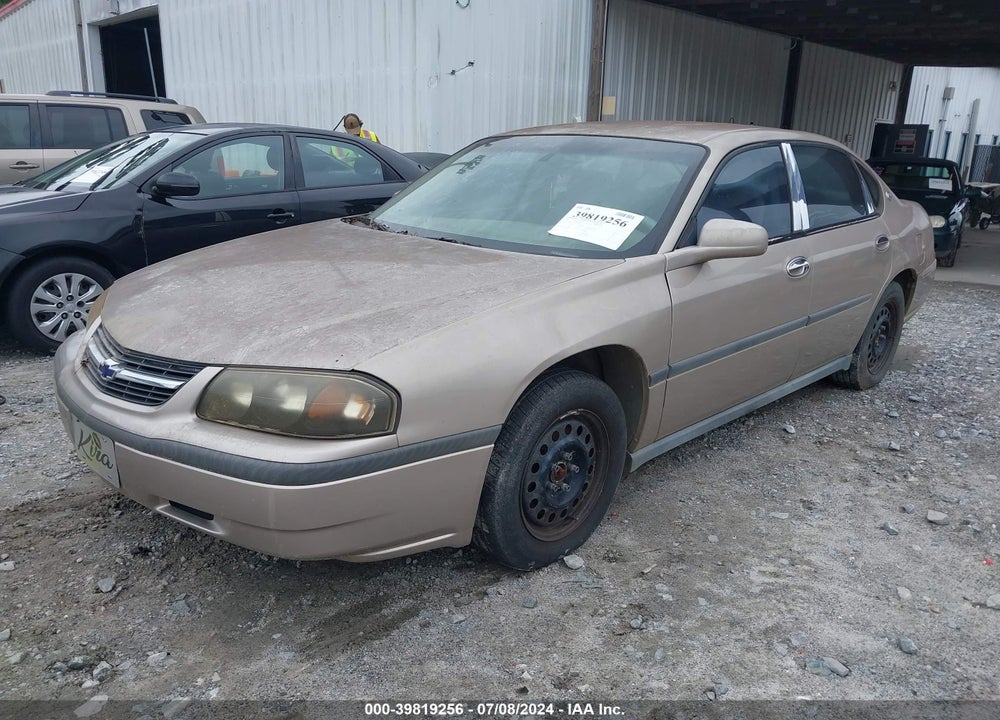 2002 CHEVROLET IMPALA VIN: 2G1WF52E529109666