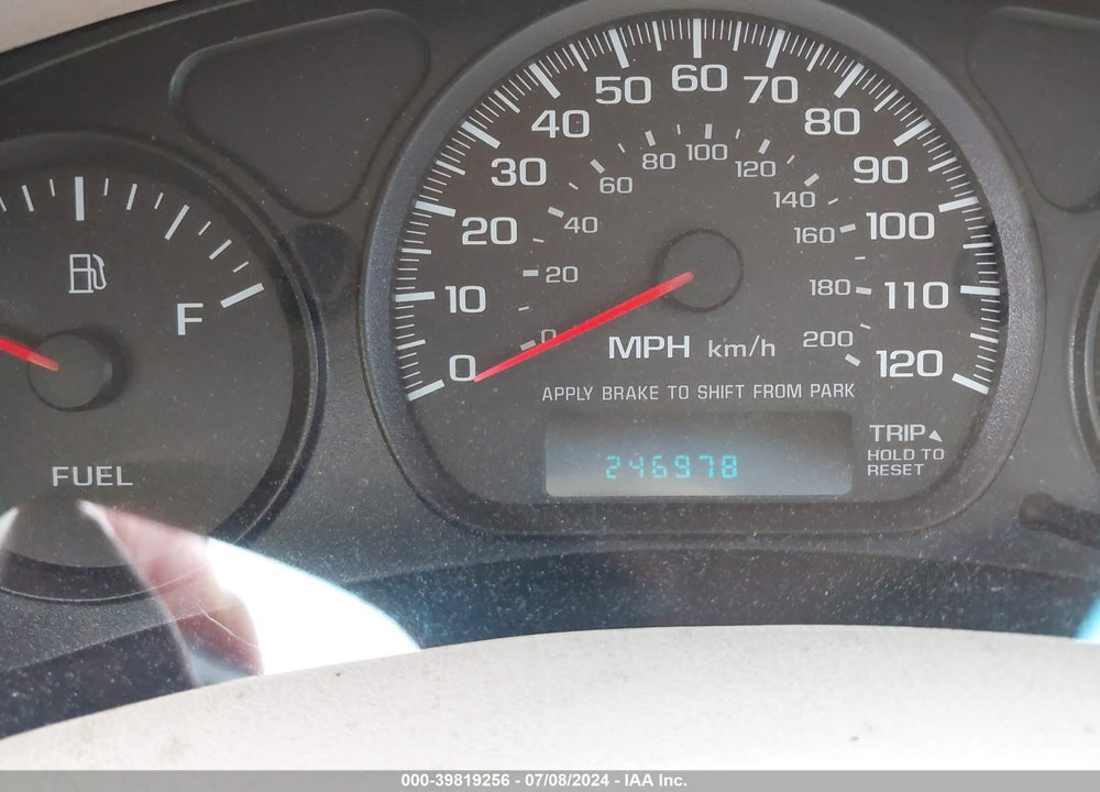 2002 CHEVROLET IMPALA VIN: 2G1WF52E529109666