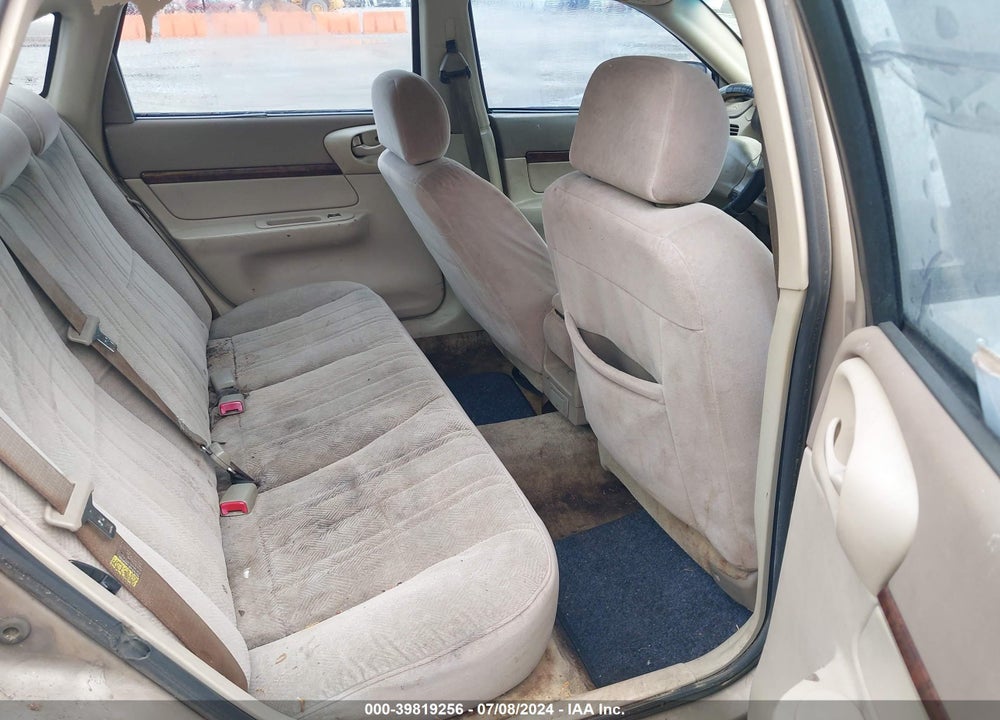 2002 CHEVROLET IMPALA VIN: 2G1WF52E529109666
