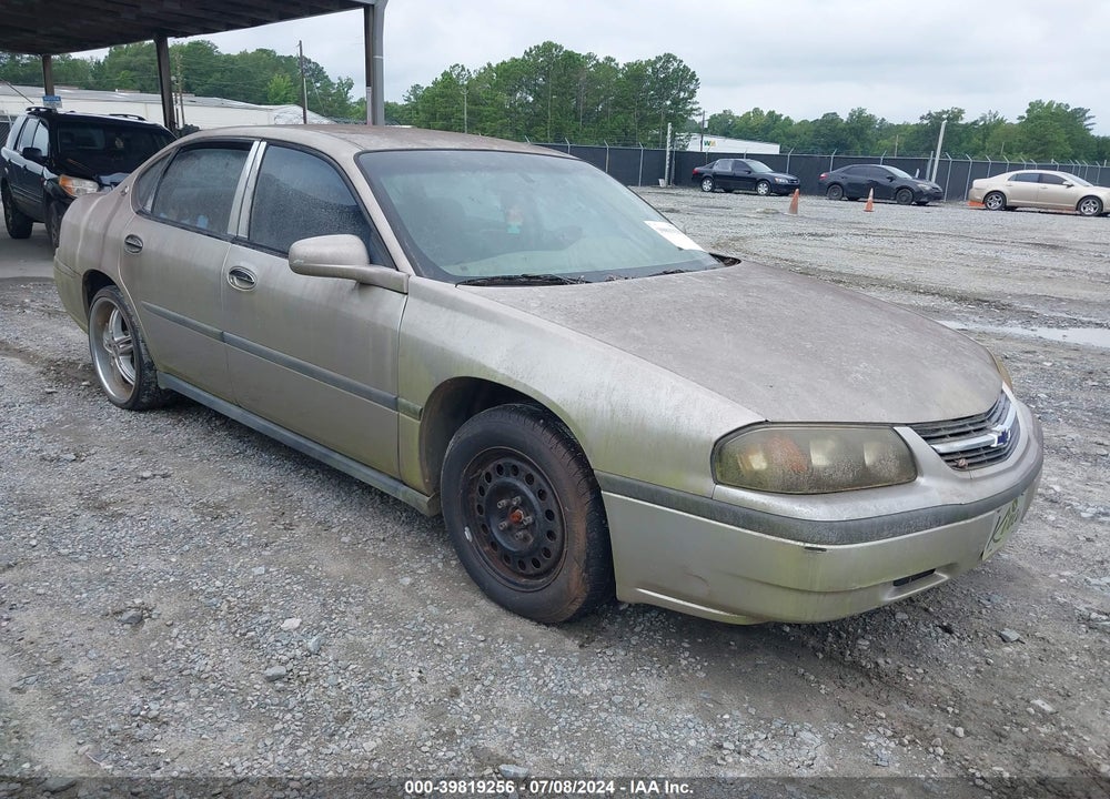 2002 CHEVROLET IMPALA VIN: 2G1WF52E529109666