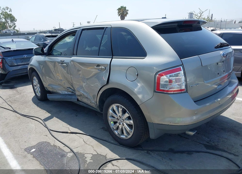 2008 FORD EDGE SEL VIN: 2FMDK38C98BA71358