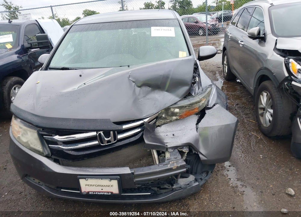 2016 HONDA ODYSSEY SE VIN: 5FNRL5H37GB078460