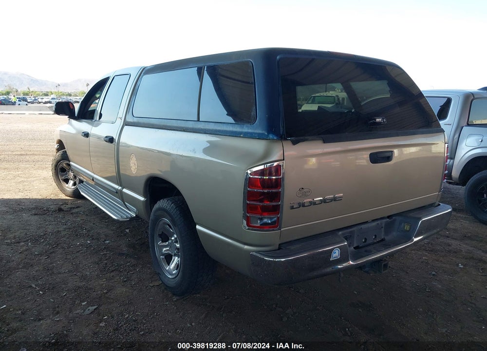 2002 DODGE RAM 1500 ST VIN: 3D7HA18Z52G111141