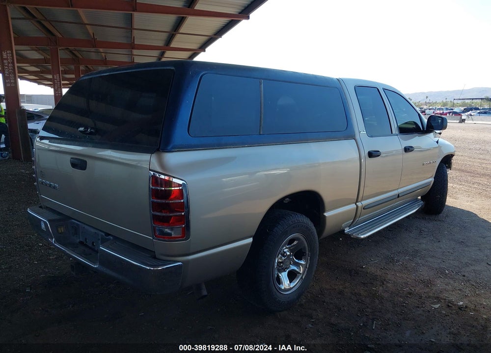 2002 DODGE RAM 1500 ST VIN: 3D7HA18Z52G111141