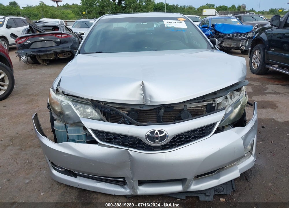 2012 TOYOTA CAMRY SE VIN: 4T1BF1FK2CU036125