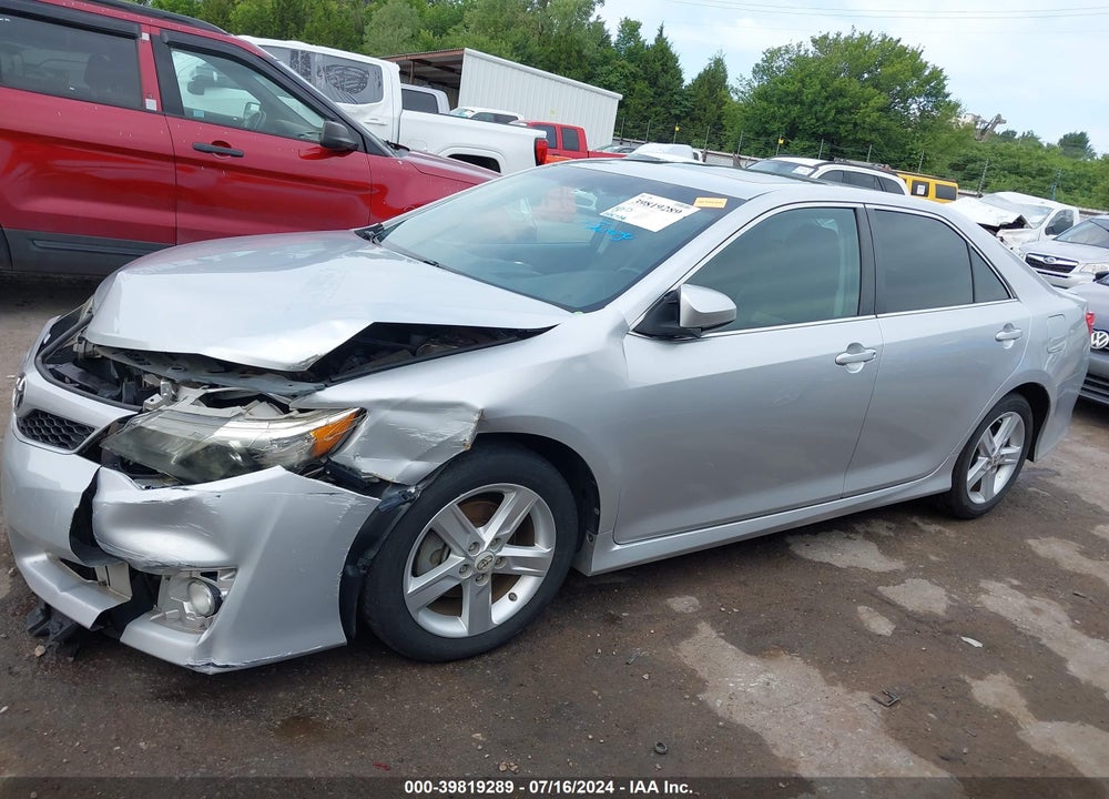 2012 TOYOTA CAMRY SE VIN: 4T1BF1FK2CU036125