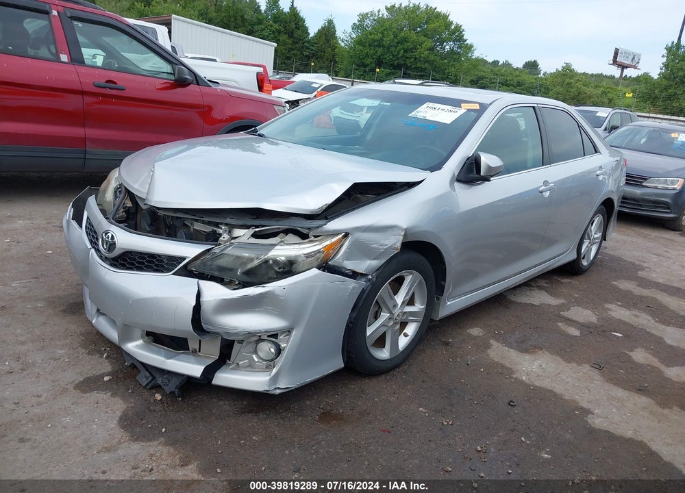2012 TOYOTA CAMRY SE VIN: 4T1BF1FK2CU036125