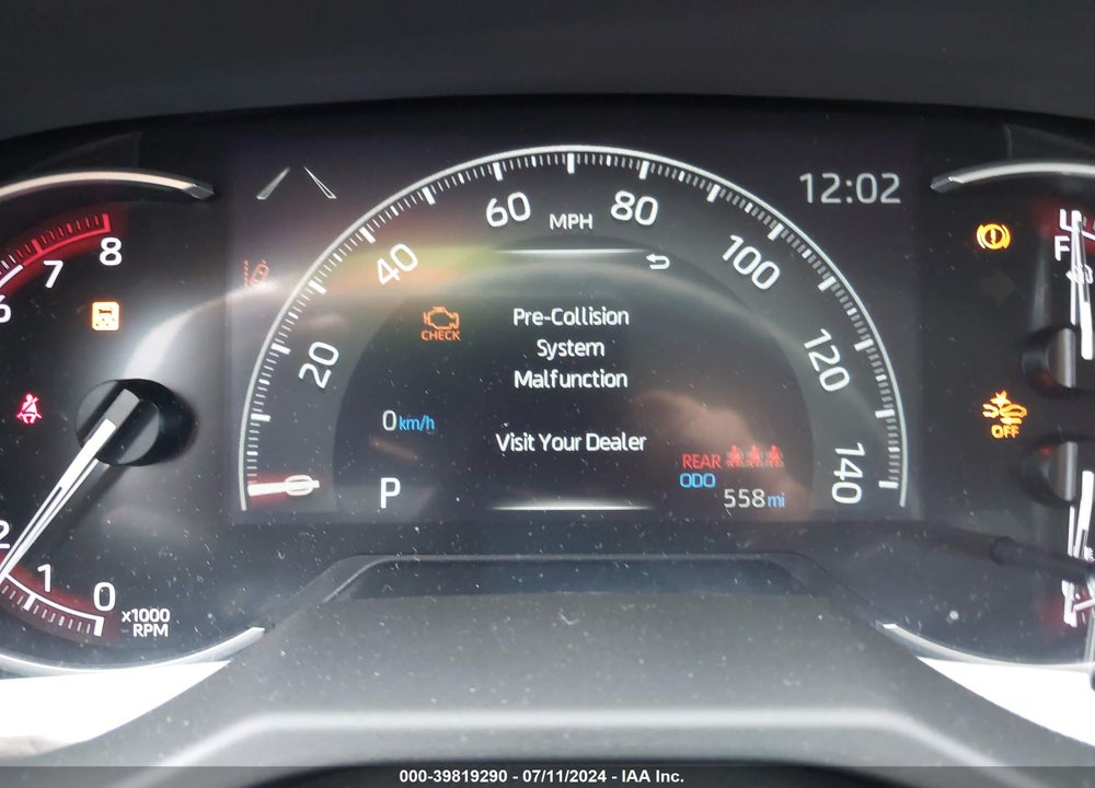 2024 TOYOTA RAV4 LE VIN: 2T3H1RFV1RC281940