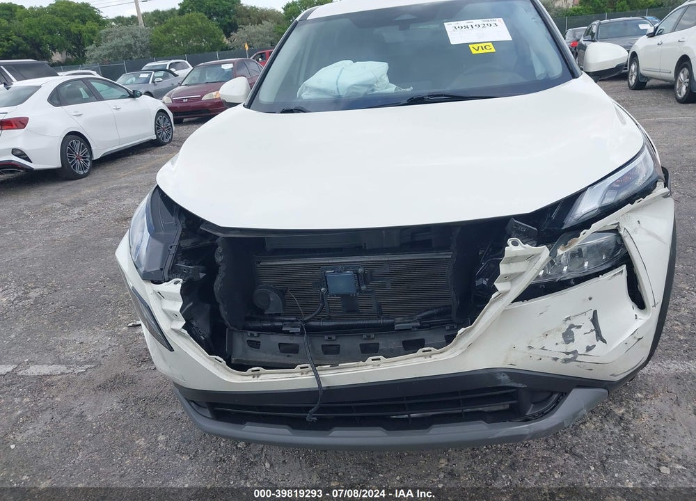 2021 NISSAN ROGUE SV FWD VIN: JN8AT3BA5MW022862