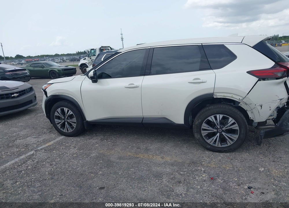 2021 NISSAN ROGUE SV FWD VIN: JN8AT3BA5MW022862